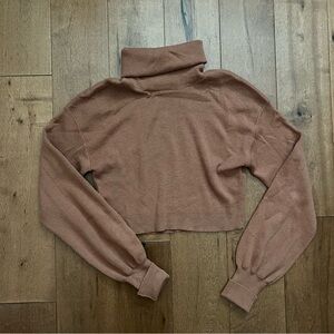NWOT Aritzia Brown Turtleneck Sweater